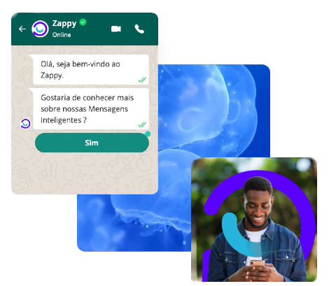 Chatbot do Zappy no site