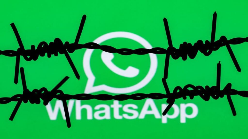 número banido no WhatsApp