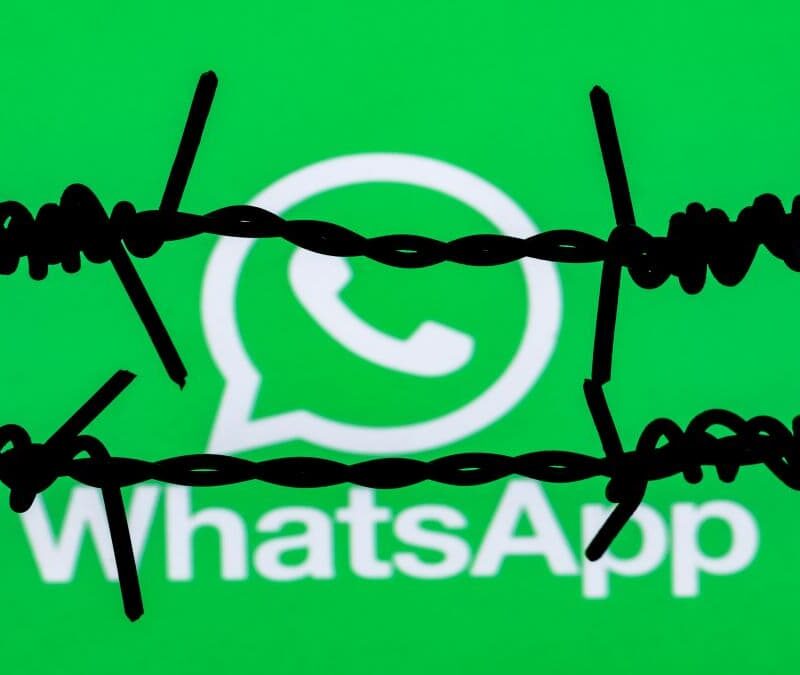 número banido no WhatsApp