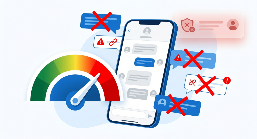 Score WhatsApp WABA em Score de Qualidade WhatsApp WABA: como funciona o score de qualidade WhatsApp Business API Score WhatsApp WABA